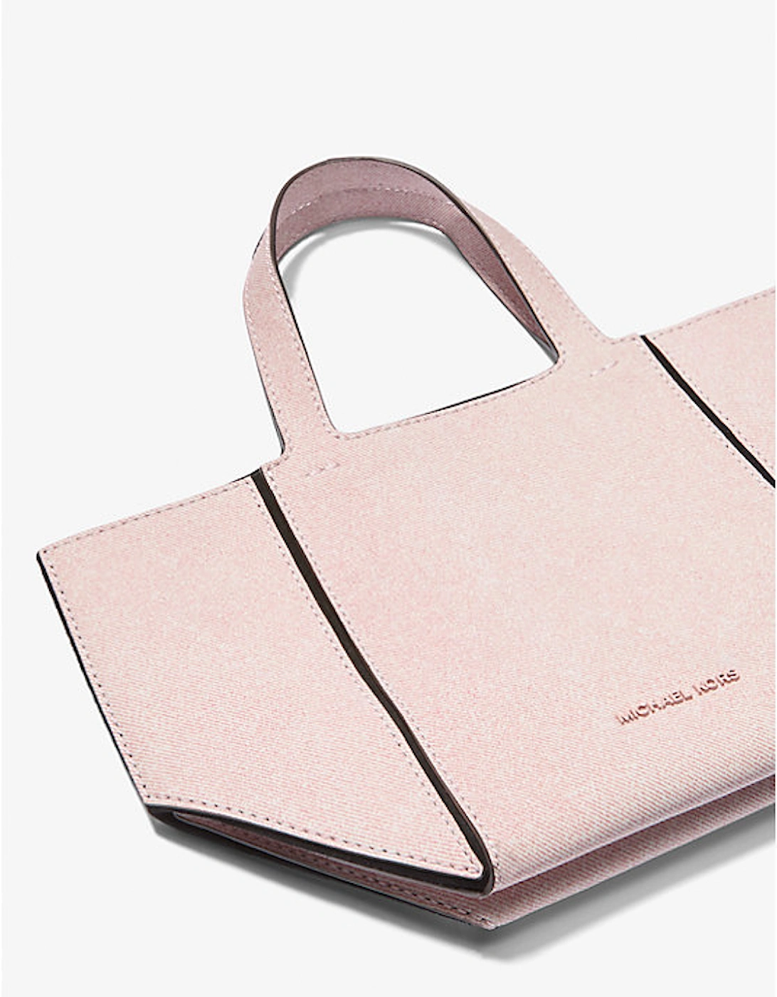 Lunar New Year Jordi Small Denim-Printed Leather Tote Bag
