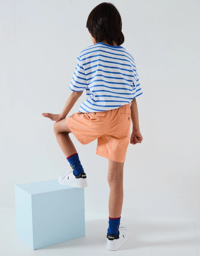 Boys Prepster Shorts - Orange