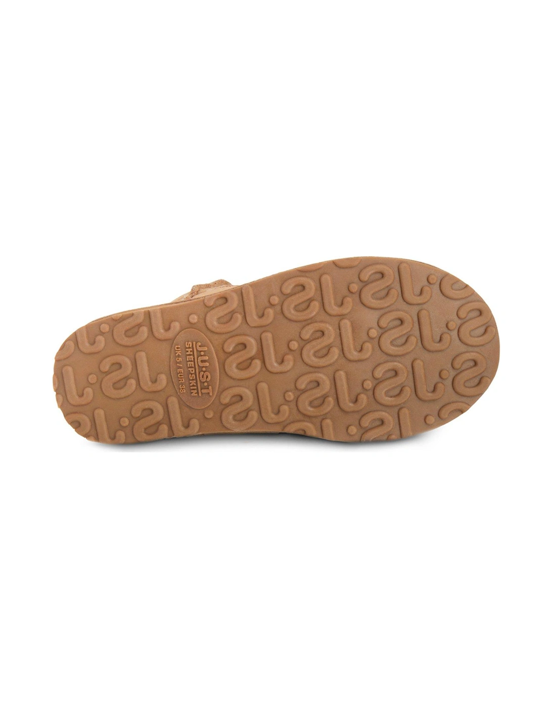 Ladies Short Classic Sheepskin Boot - Chestnut