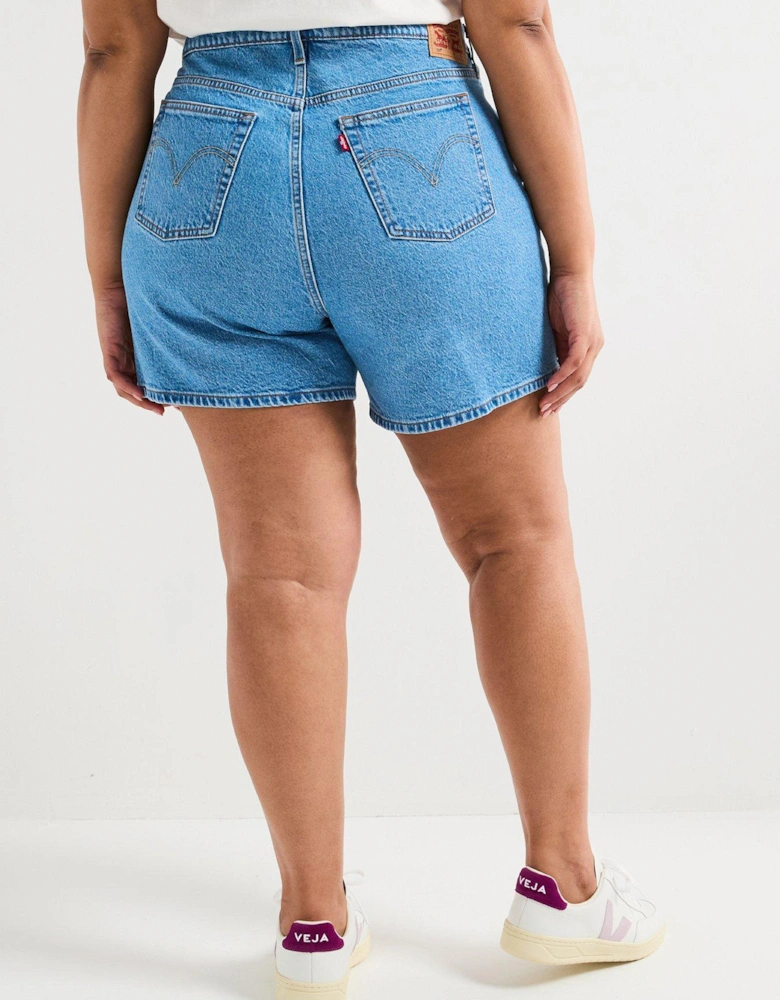 501® Original High-rise Shorts (plus Size) - Multiple Choice - Blue