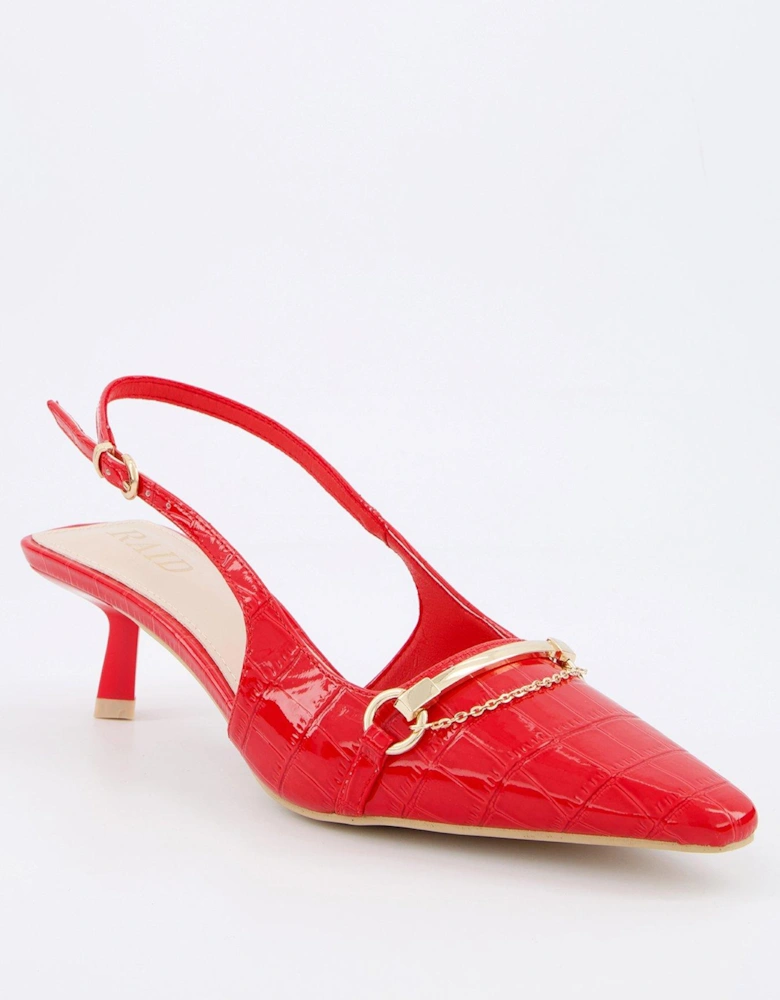 Alique Shoes - Red