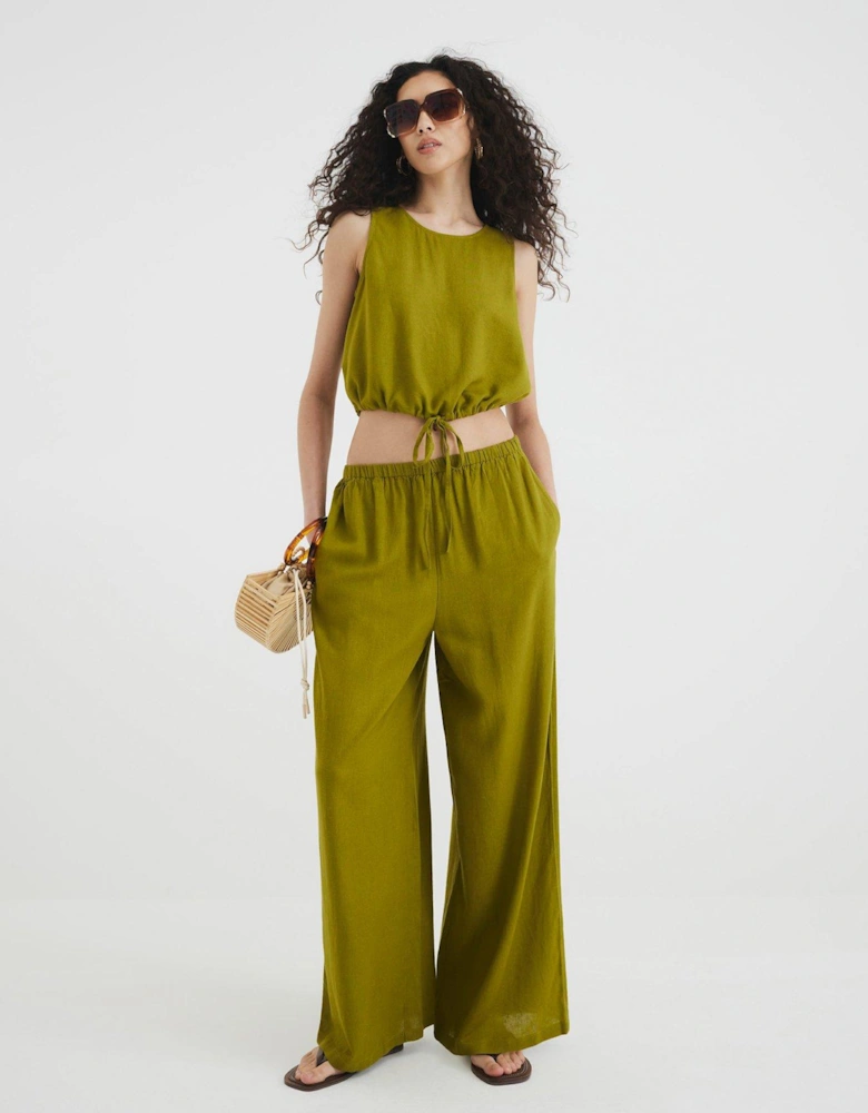 Puffball Top - Lime