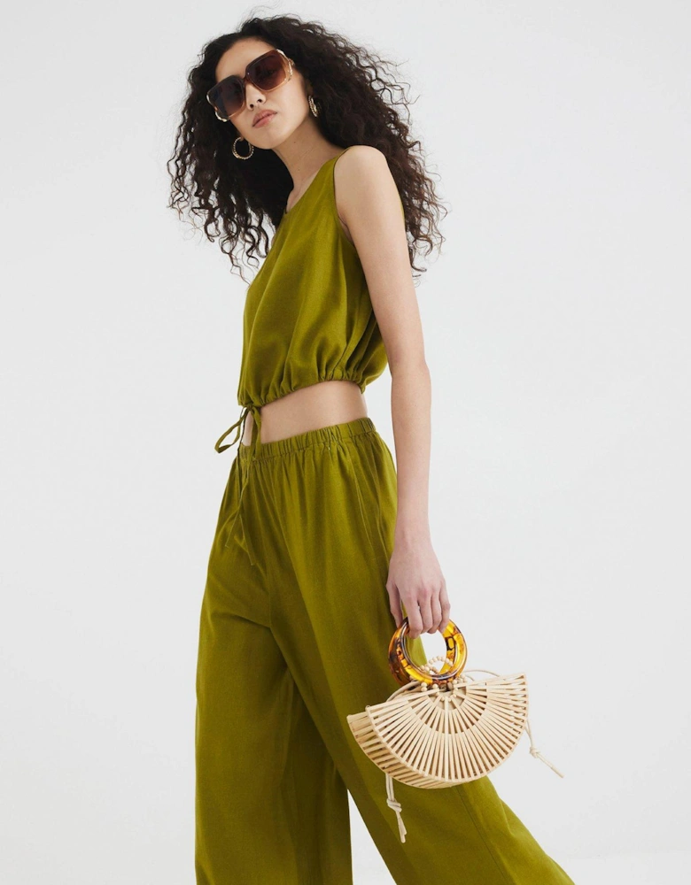 Puffball Top - Lime