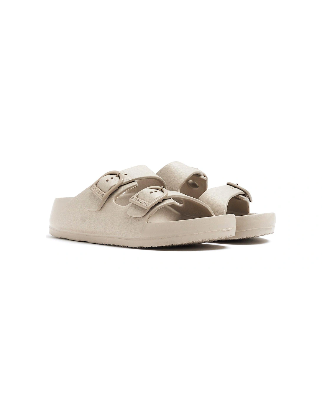 Boys Double Strap Sandals - Stone