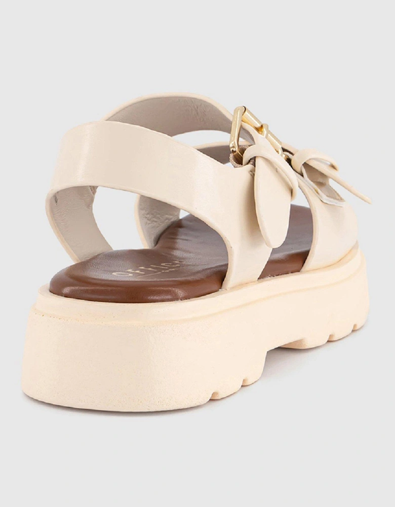 Gemma - Double Buckle Chunky Sandal