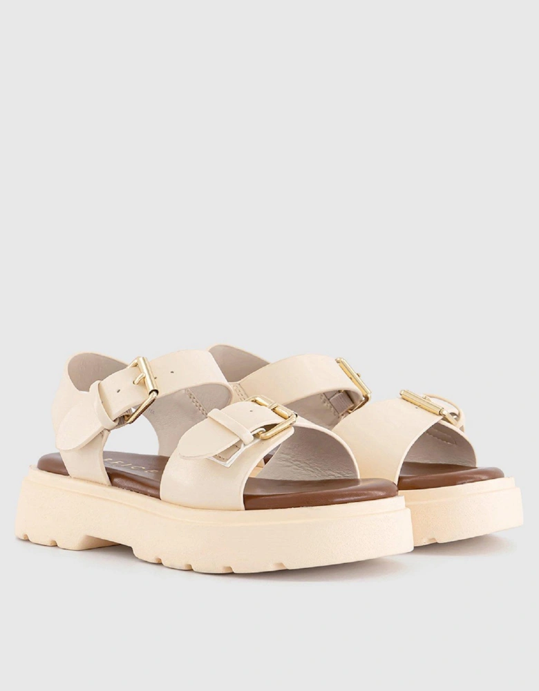 Gemma - Double Buckle Chunky Sandal