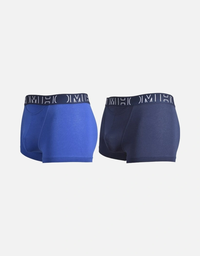 Boxerlines 2-Pack HO1 Boxer Trunks, Navy/Blue