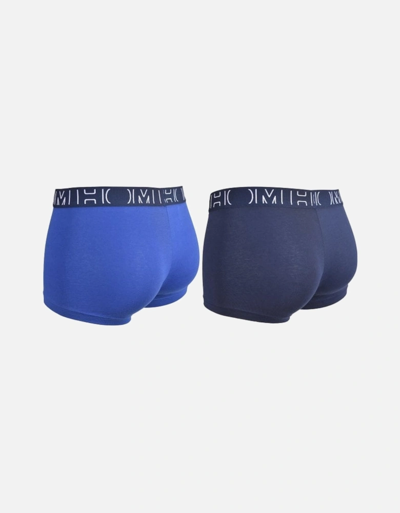 Boxerlines 2-Pack HO1 Boxer Trunks, Navy/Blue