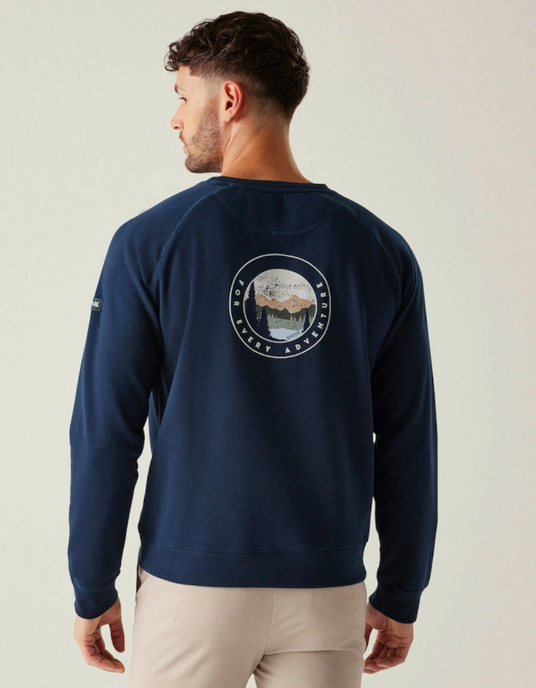 Mens Nithsdale Cotton Blend Crewneck Sweatshirt