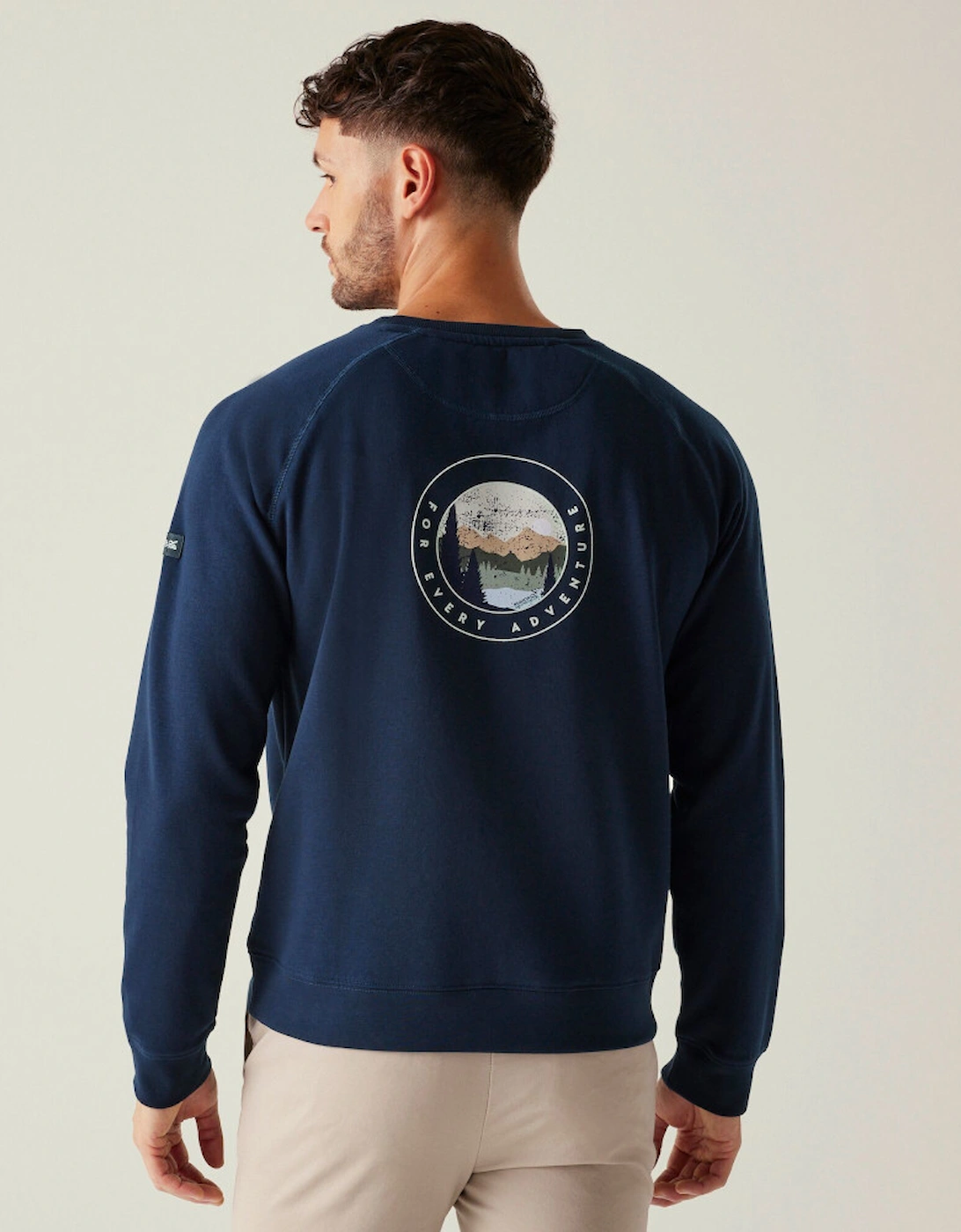 Mens Nithsdale Cotton Blend Crewneck Sweatshirt