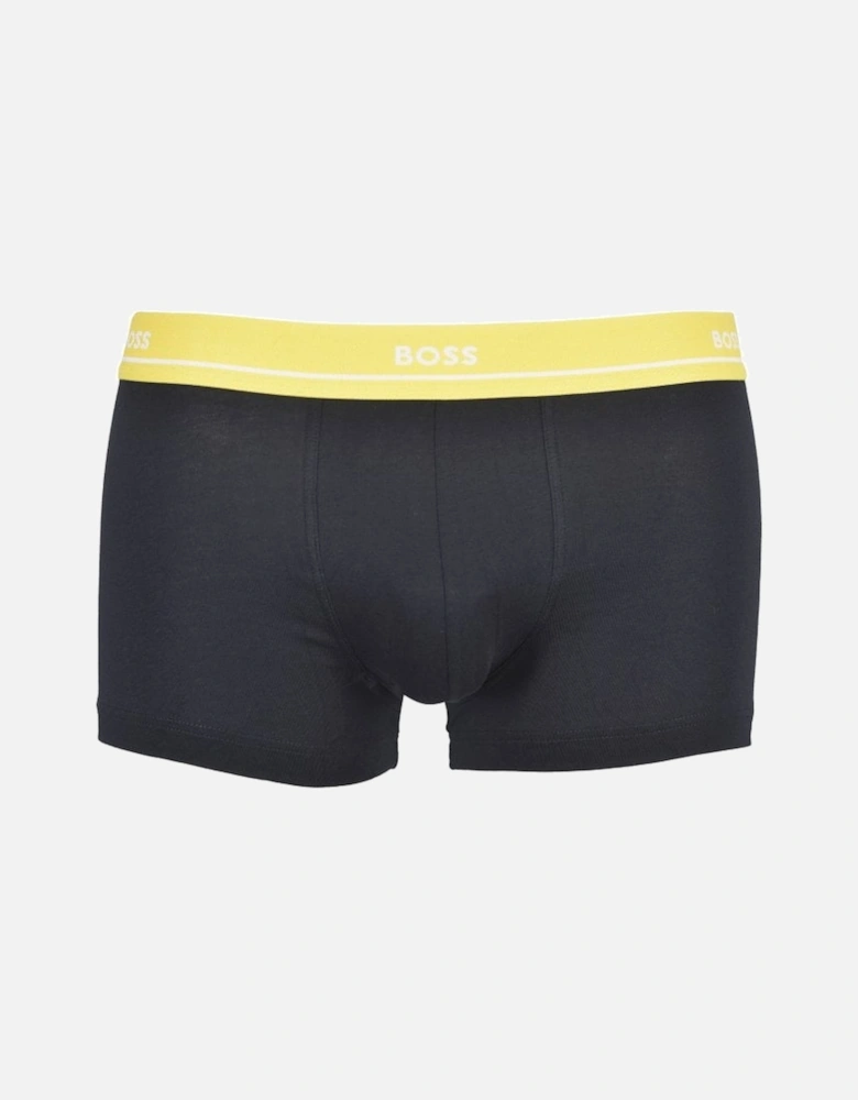 5-Pack Classic Boxer Trunks, Black/multicolours