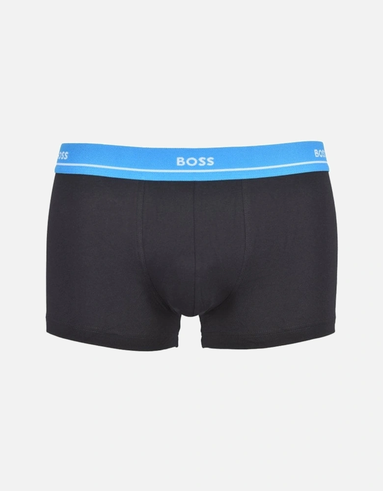 5-Pack Classic Boxer Trunks, Black/multicolours