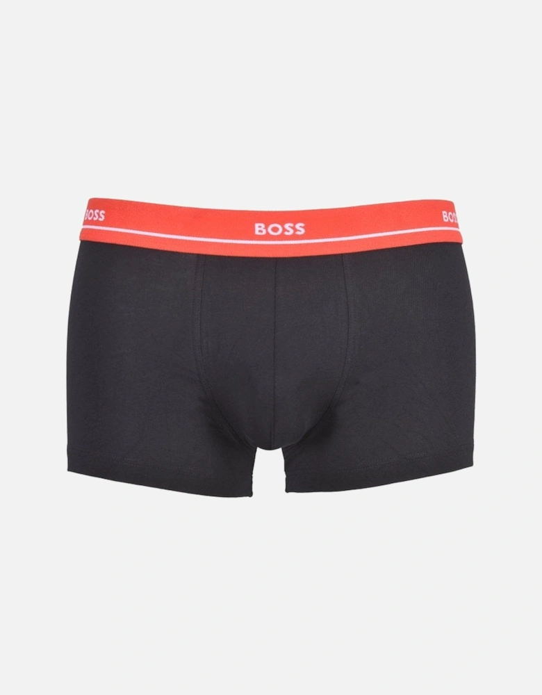 5-Pack Classic Boxer Trunks, Black/multicolours