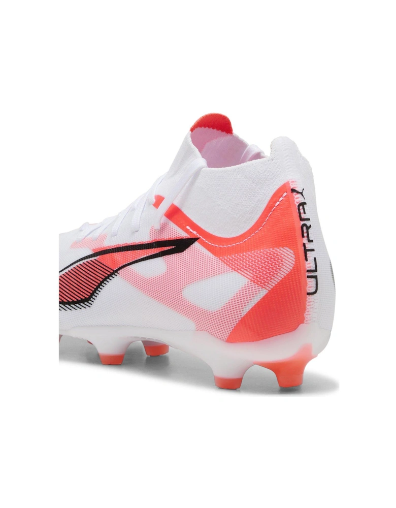 Womens Ultra 5 Match Laceless Firm Ground Football Boots - White
