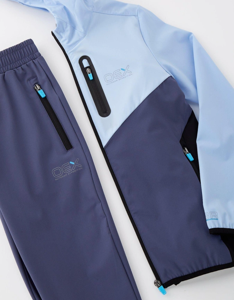 Junior Boys Fell Tracksuit - Blue