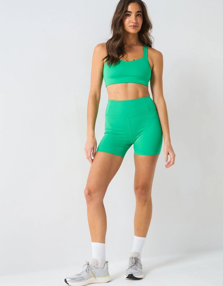 Womens Training Float Riley Sweetheart Bra - Green