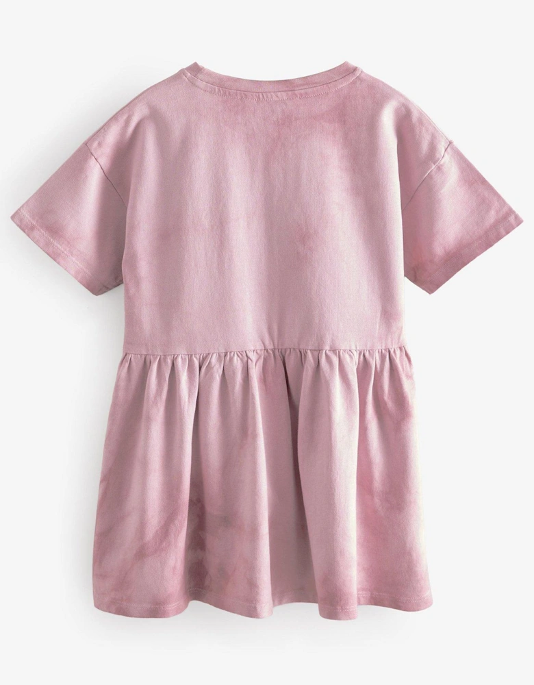Girls Logo Dress - Pink