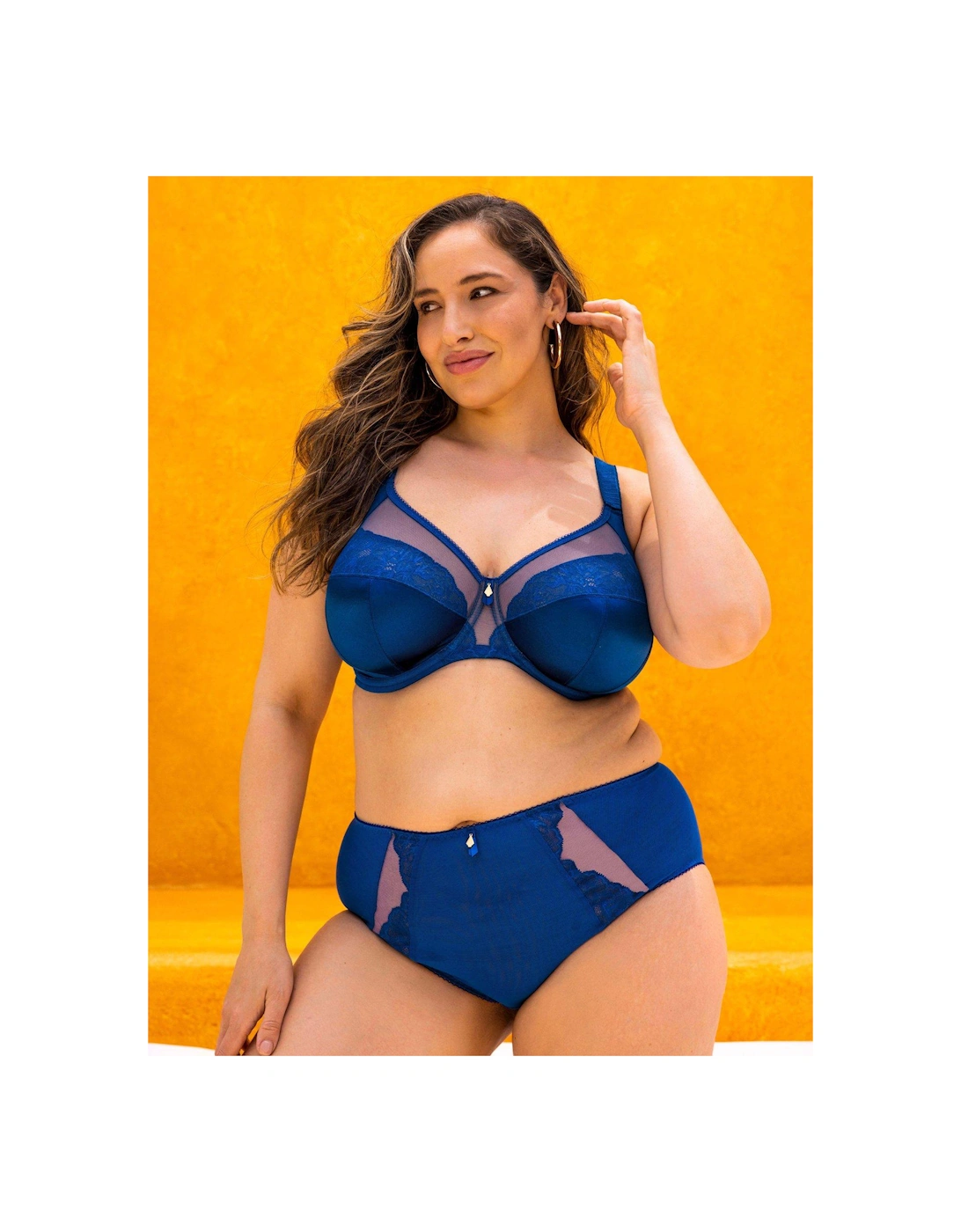 Cate Allure Uw Bra - Blue