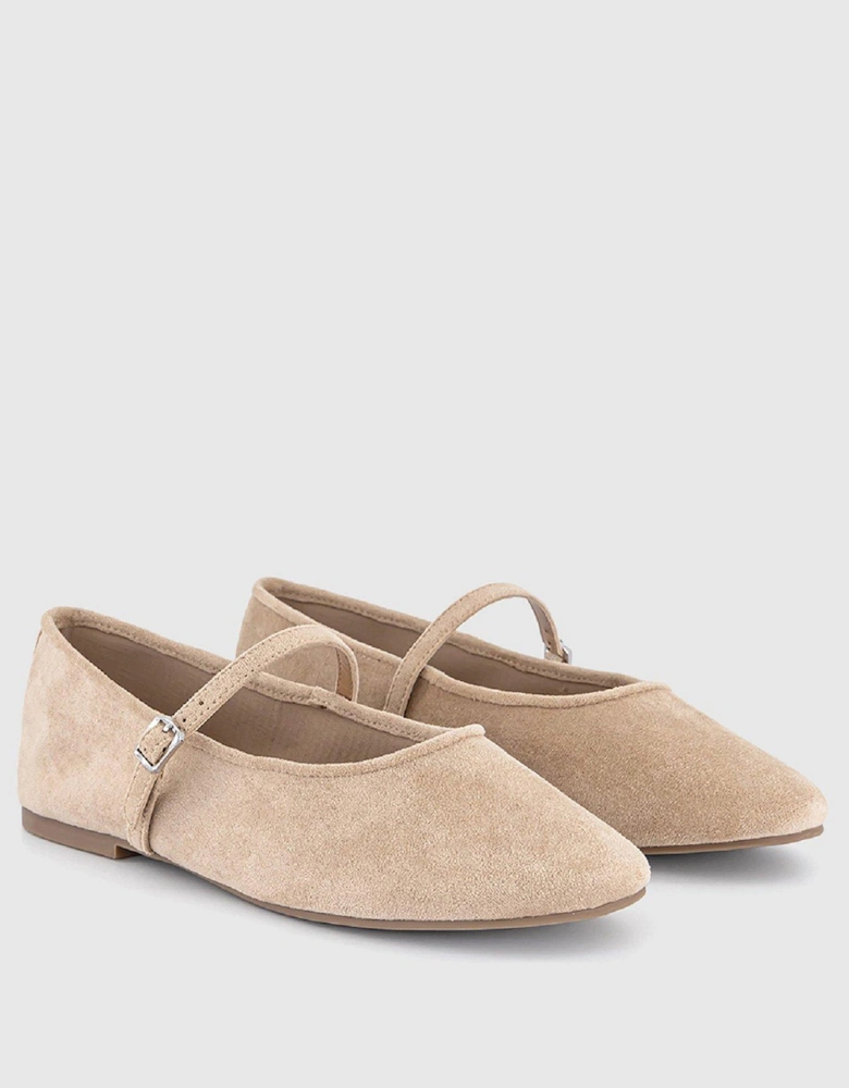 Micro Mary Janes - Beige