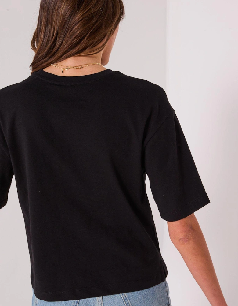Relaxed Fit Tee - Black