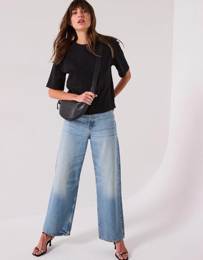 Relaxed Fit Tee - Black