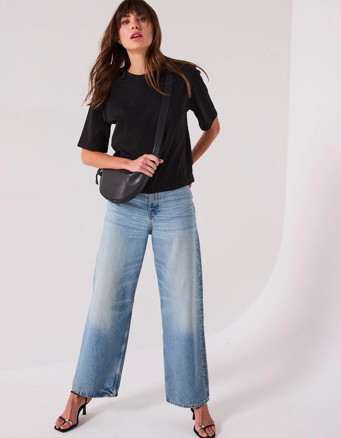 Relaxed Fit Tee - Black