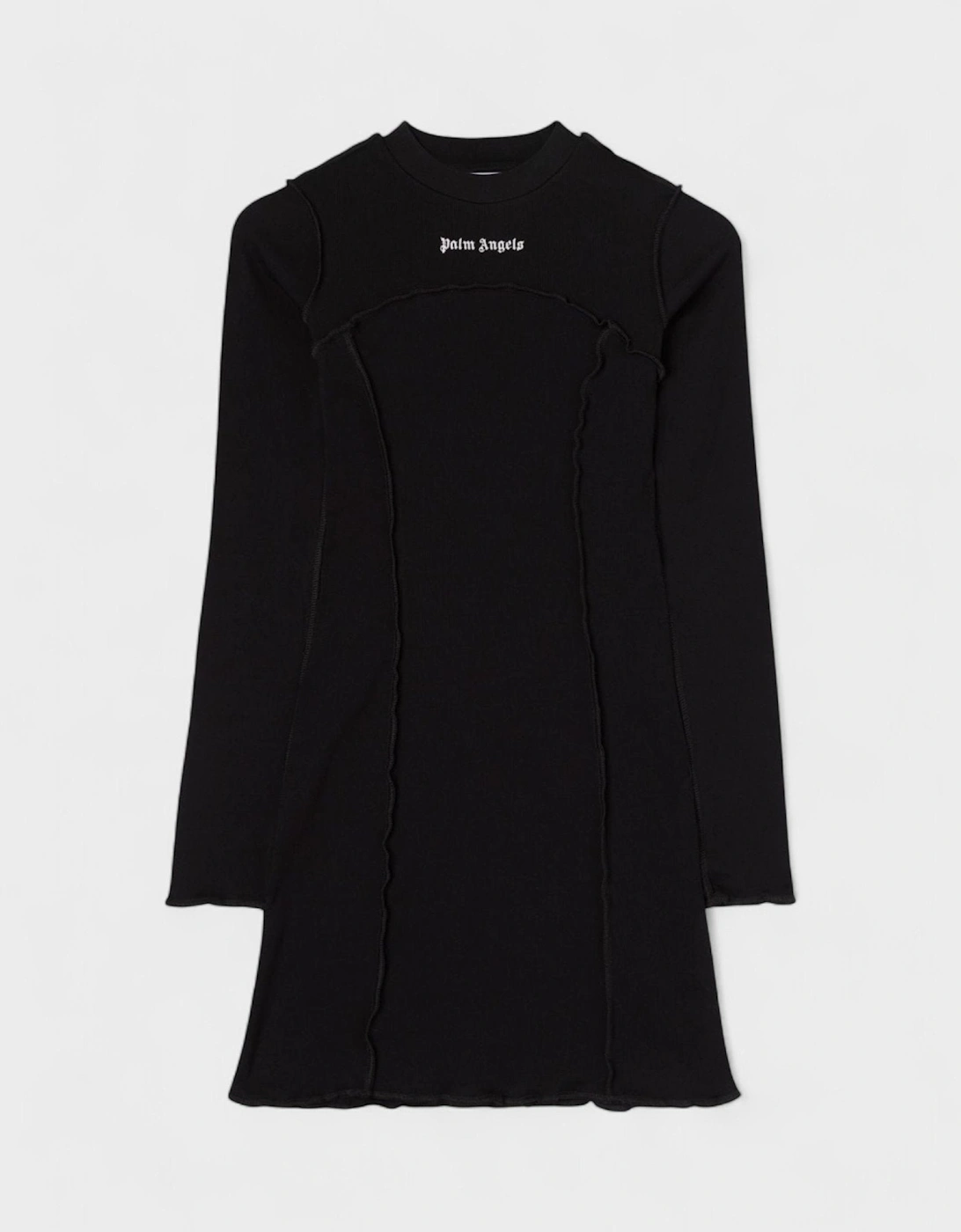 Logo Dress Long Sleeve Black, 6 of 5