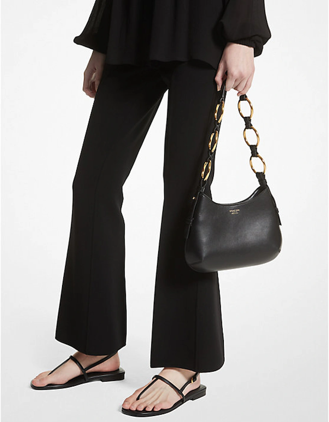 Bardot Mini Leather Hobo Shoulder Bag