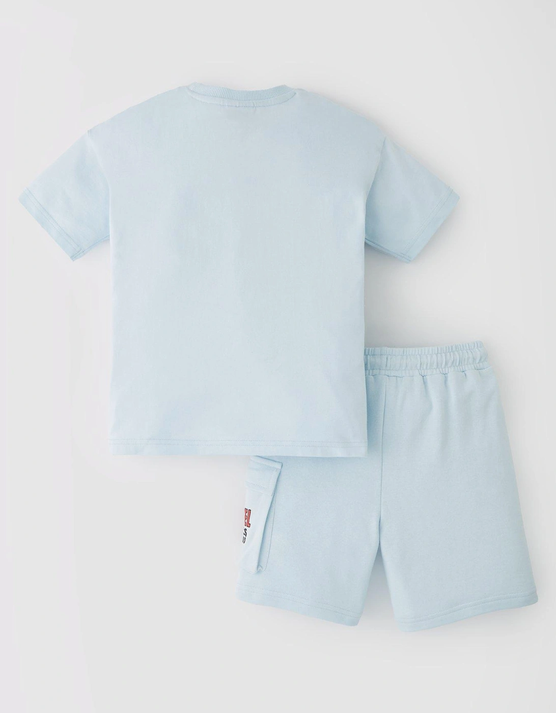 Top And Sweat Shorts Set - Multi