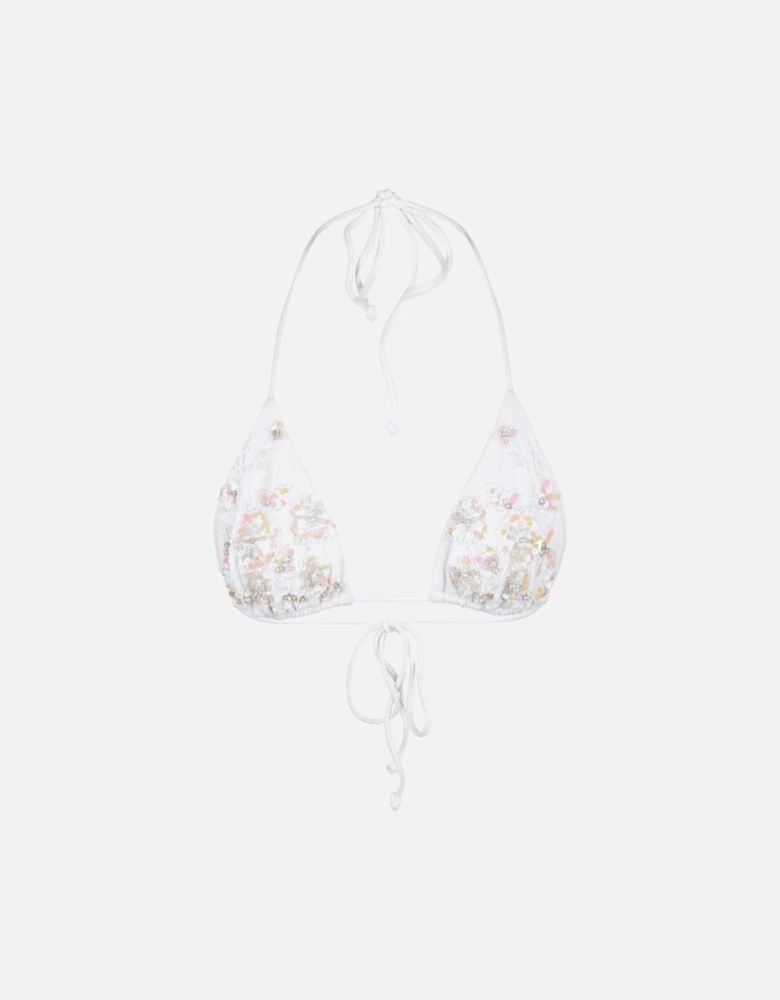 Stella Ocean Bikini Top White