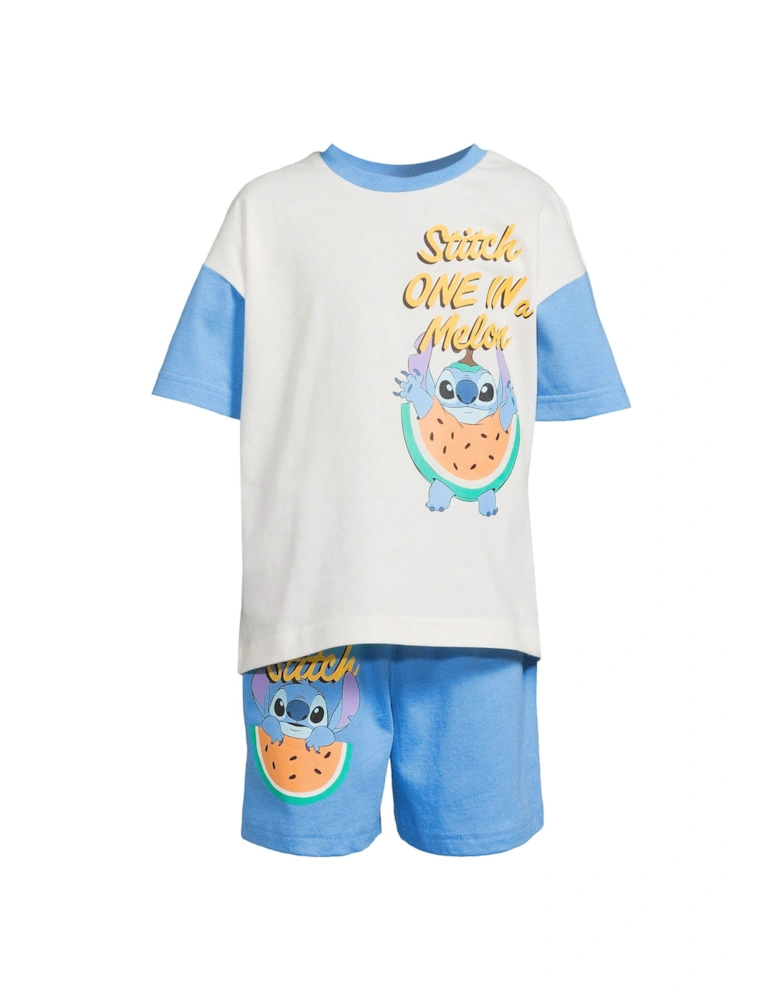 Lilo & Stitch Colourblock Pyjamas - Multi