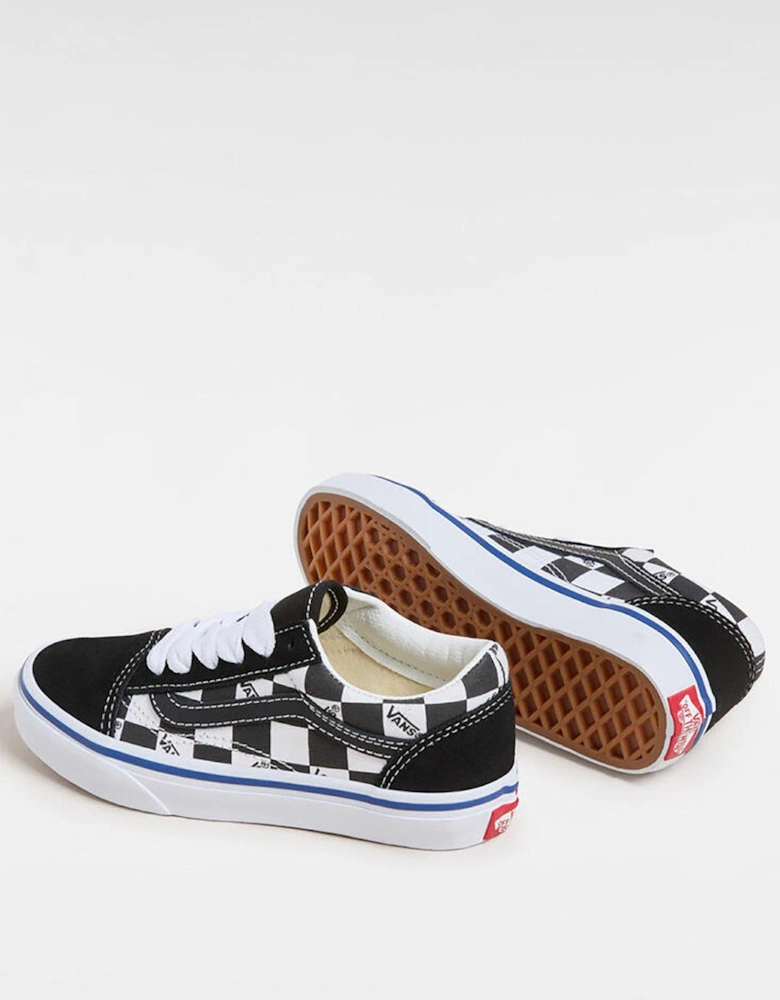 Kid's Old Skool Trainers - Black/White