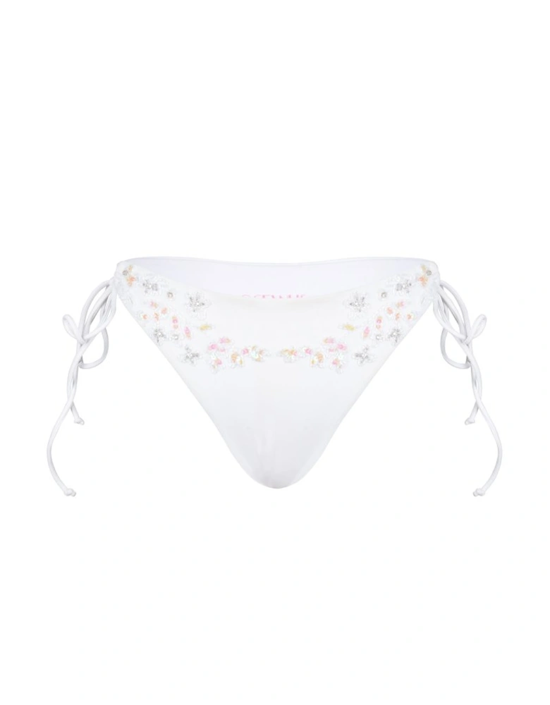 Stella Ocean Bikini Bottom White