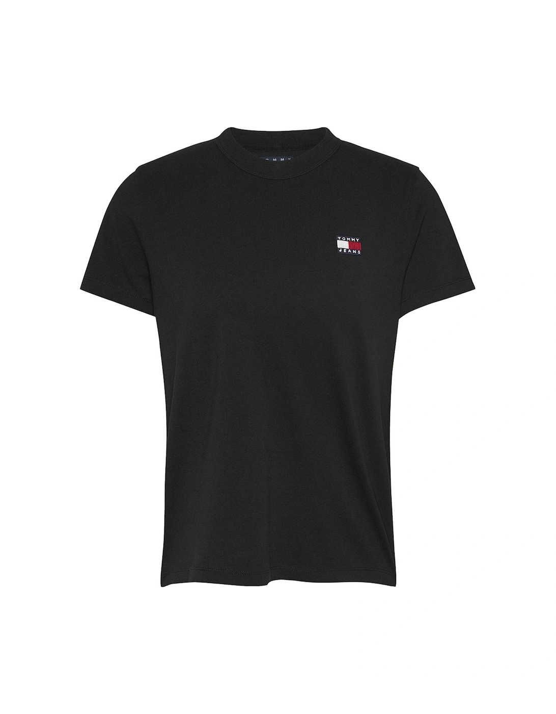 Badge Logo Relaxed T-Shirt - Black