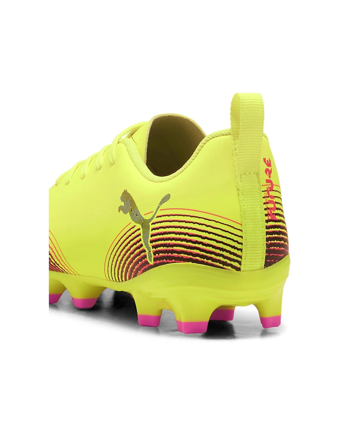 Junior Future 8 Play Firm Ground Football Boots - Yellow