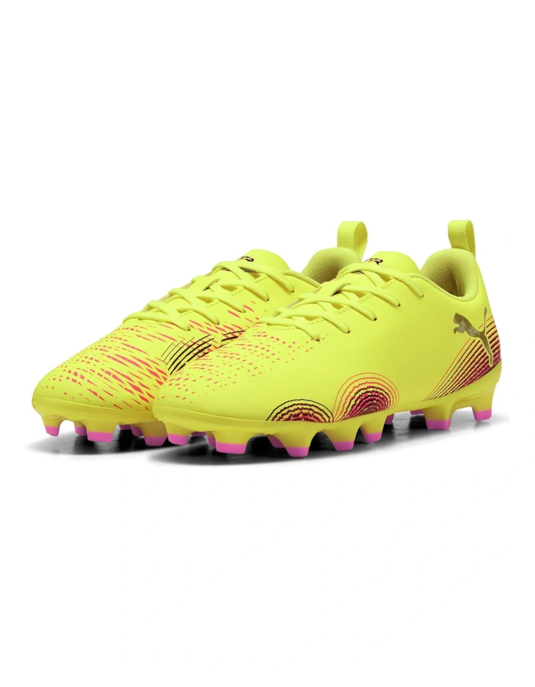 Junior Future 8 Play Firm Ground Football Boots - Yellow