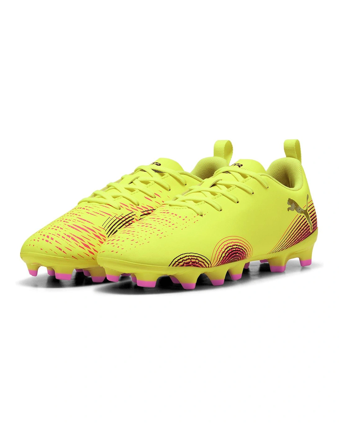 Junior Future 8 Play Firm Ground Football Boots - Yellow