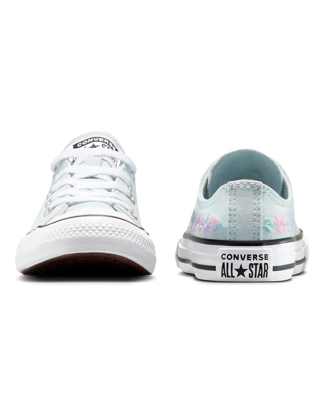 Kids Ox Trainers - Blue - Court Purple/Violet Heat/White