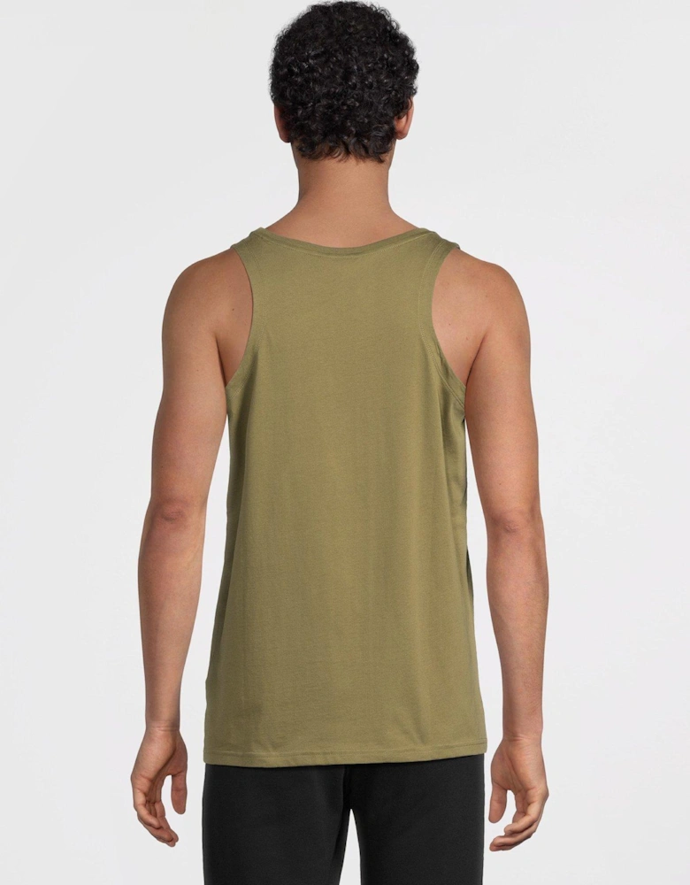 Crew Neck Short Sleeve T-Shirt - Khaki