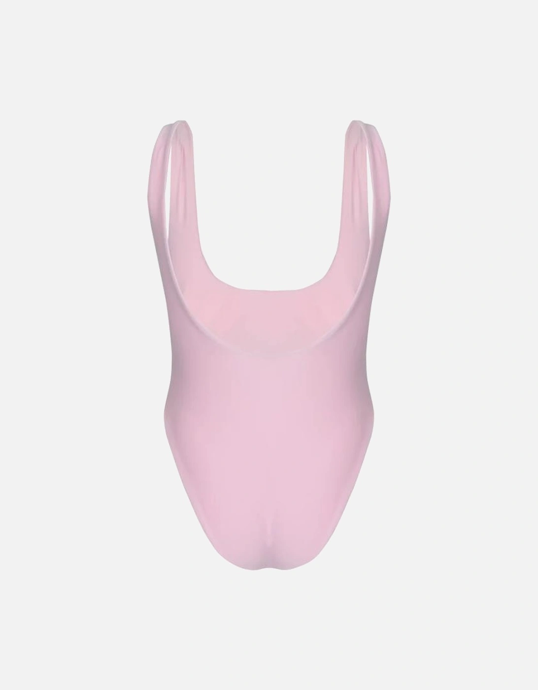 Maya Scoop Back Tropical Swimsuit Pink