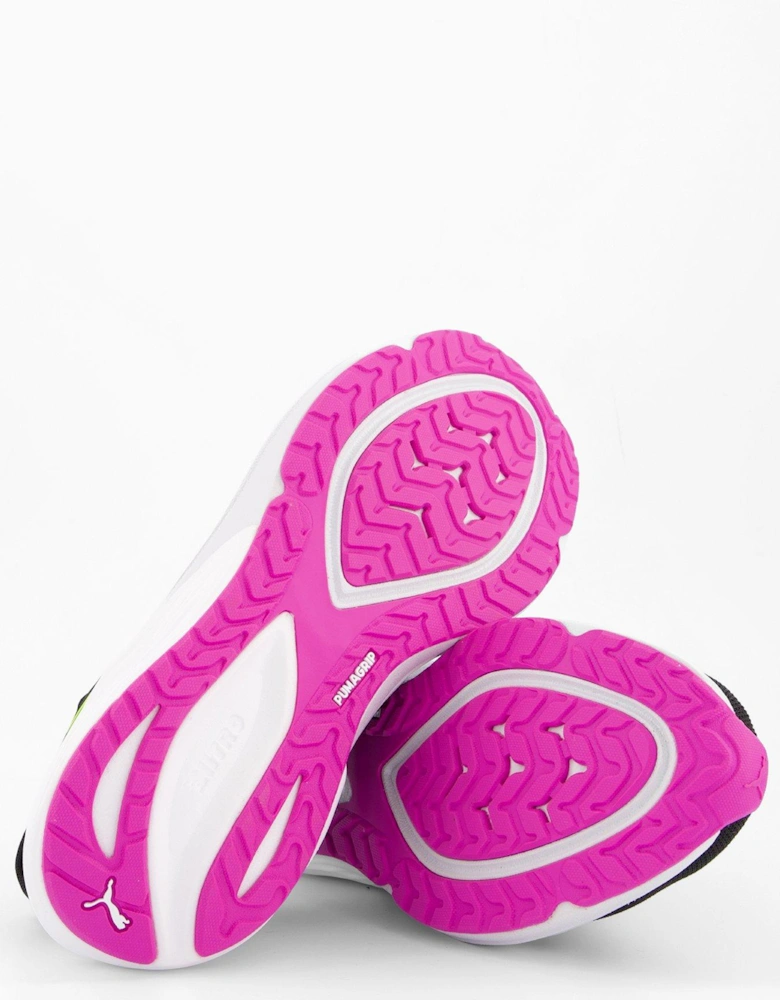 Womens Running Electrify Nitro 4 Trainers -  Black/Yellow Alert