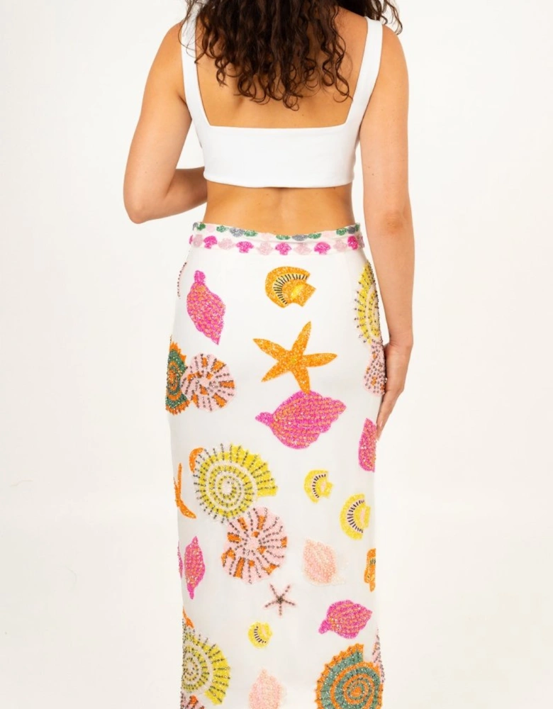 New York Hand-Embroidered Top