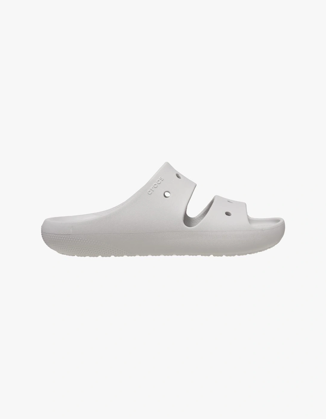 Women's Crocs 209403-1FT CLASSIC SANDAL Unisex Sliders Atmosphere - Grey - Size: MEN s uk 8 / women s uk 9