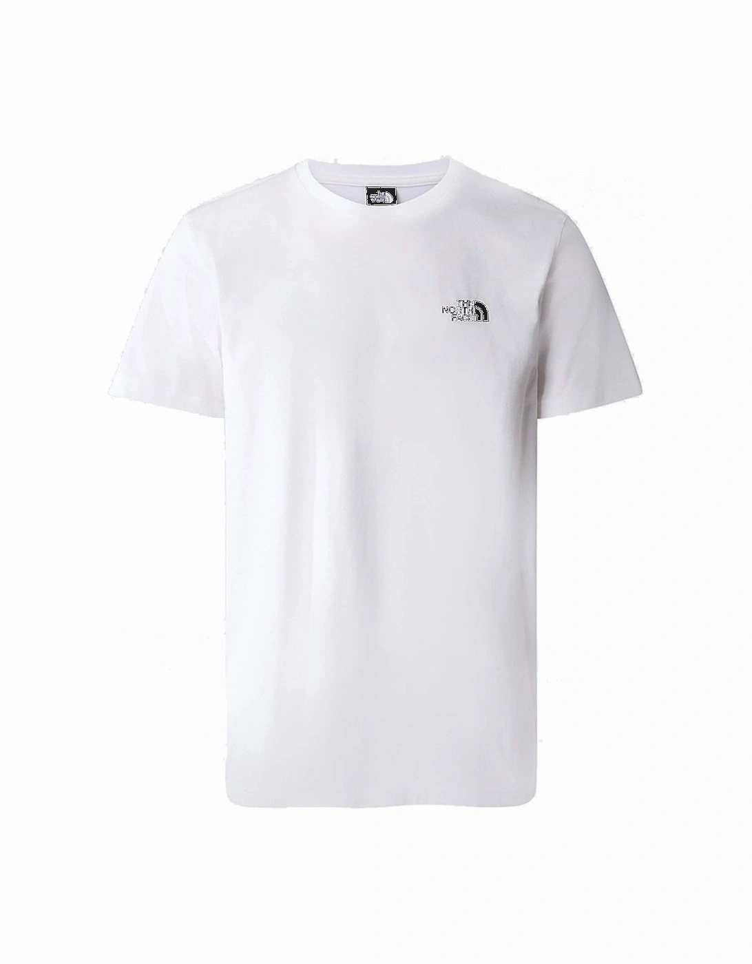 Simple Dome White T-Shirt, 3 of 2
