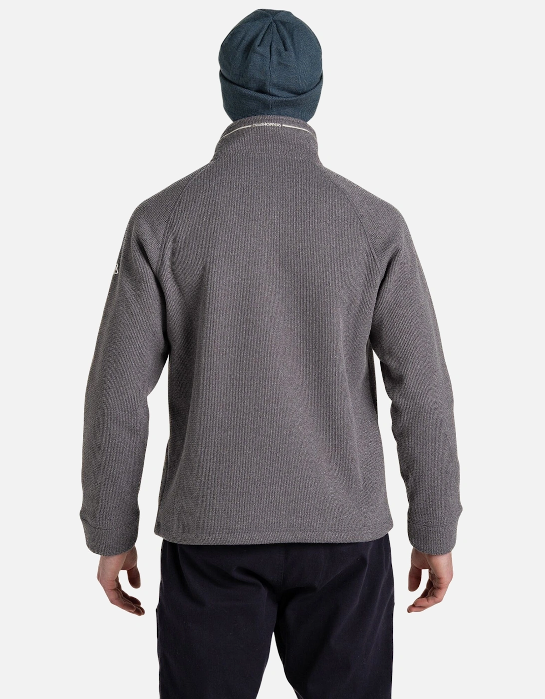 Mens Belton Half Zip Fleece Top