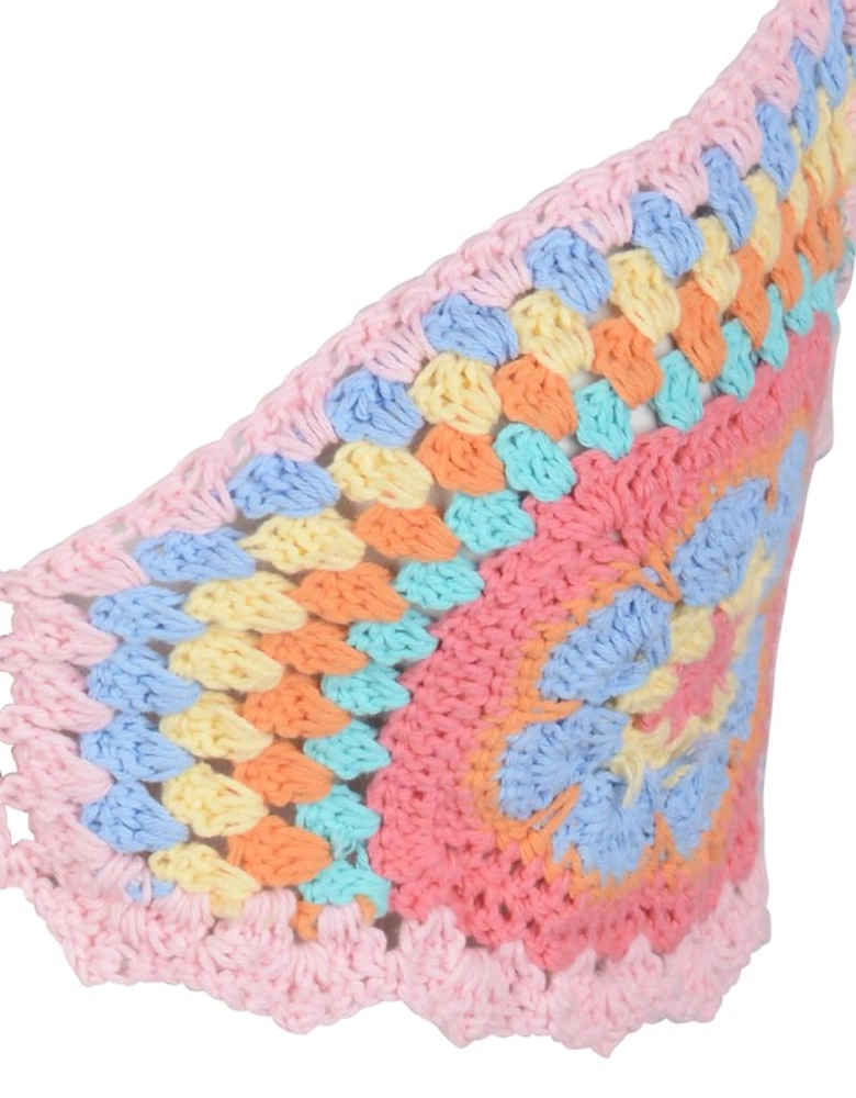 Alana Crochet Bralette Multi-Colour