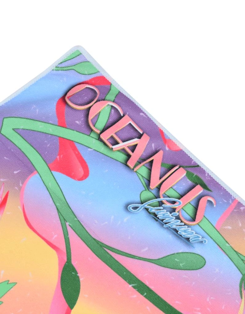 Flower Print Towel