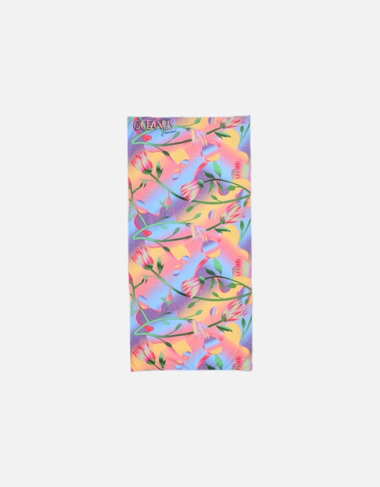 Flower Print Towel