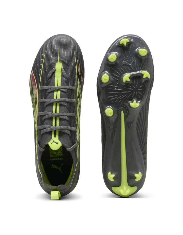 Junior Ultra 5 Pro Firm Ground Football Boots - Yellow