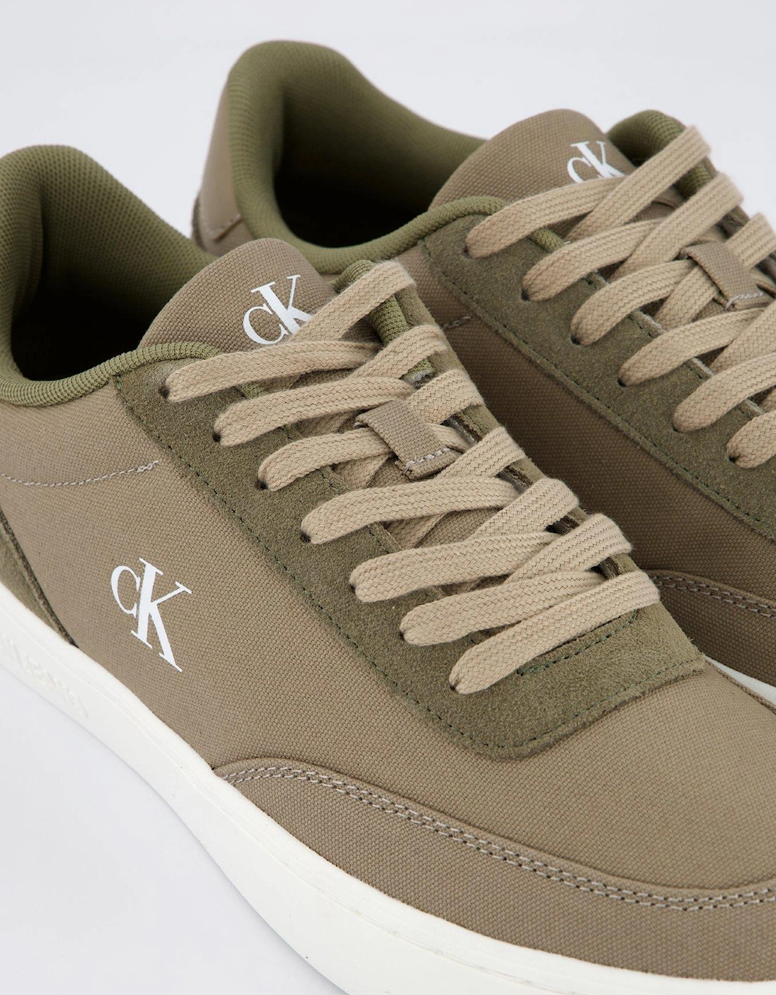 Classic Cupsole Canvas Trainers - Brown
